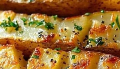 BEST EASY SHEET PAN SCORED POTATOES RECIPE
