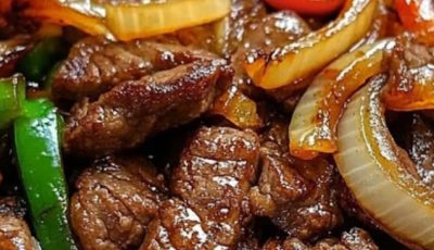Chinese Pepper Steak with Onion!