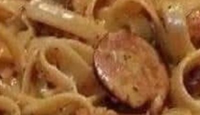 Cajun Shrimp Pasta with Sausage