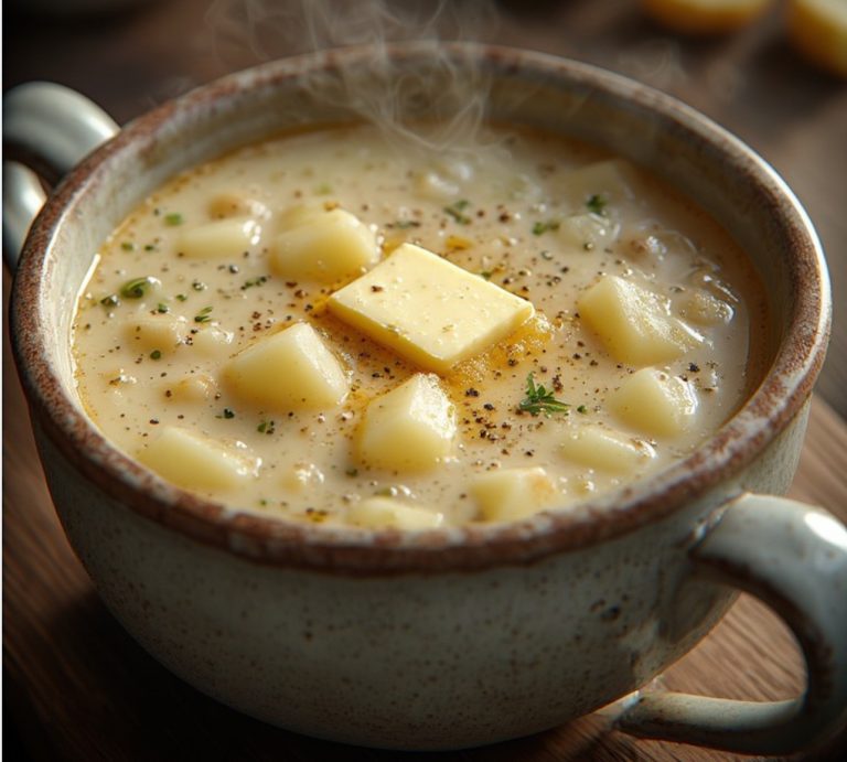 Old Fashioned Potato Soup - Amouri Recipes