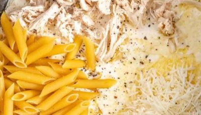 Slow Cooker Olive Garden Chicken Pasta