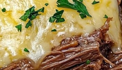 French Onion Beef Short Rib Soup