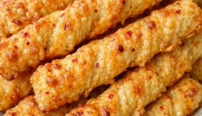 Southern 4-Ingredient Cheese Straws