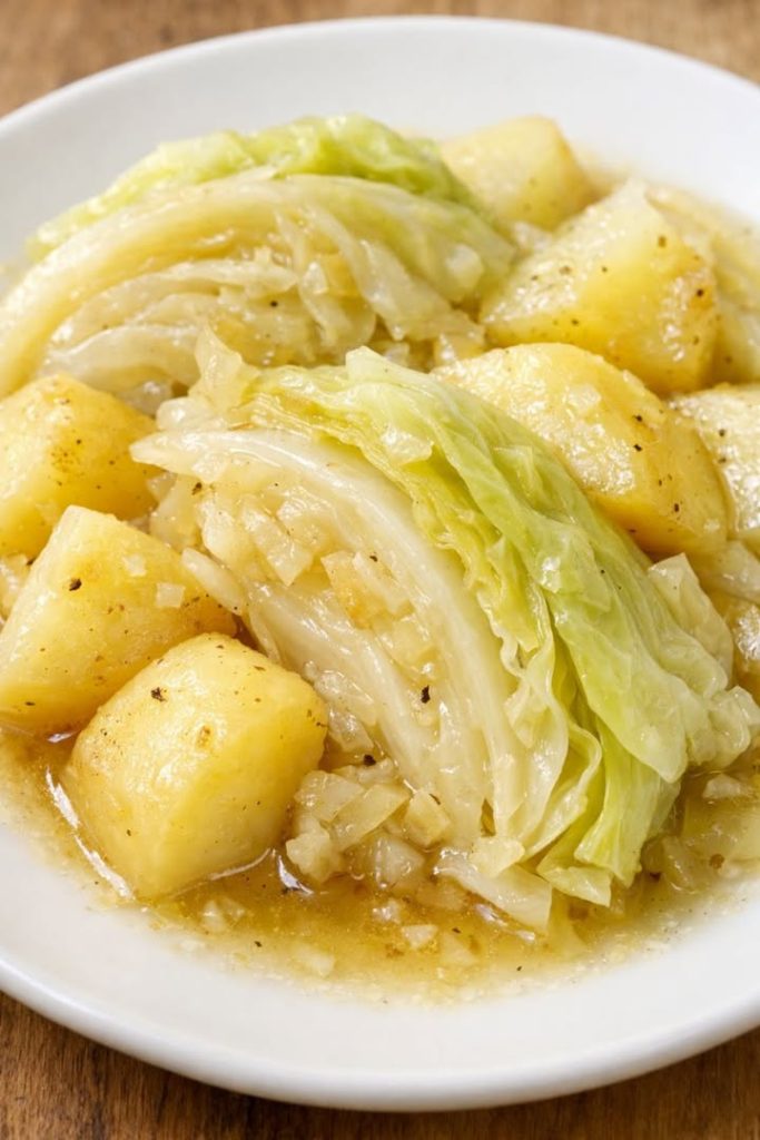 Cabbage Potato Stew.. - Amouri Recipes