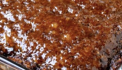 Nana Jean called this the little cake that fixes a long day—warm, sticky, and gone in minutes.