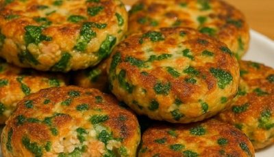 Mediterranean Salmon Patties Recipe With Feta