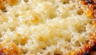Our neighbor made these for every neighborhood block party. Only 3 ingredients for a golden, crunchy bite that melts in your mouth.