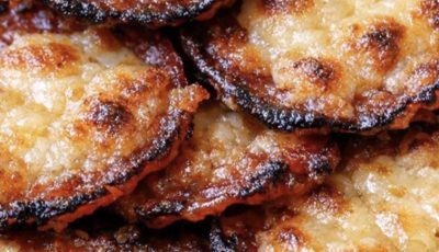 My best friend served these whenever we had unexpected guests. Just 2 ingredients. They have the crunch of a potato chip but pack so much more flavor.