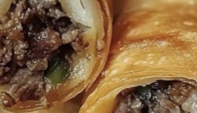Philly Cheesesteak Egg Rolls