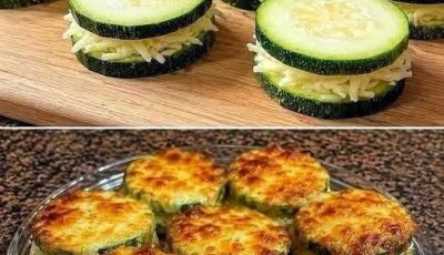 Cheesy Zucchini Rounds