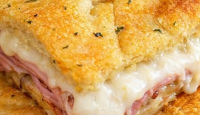 Easy Hot Ham and Cheese Sandwiches