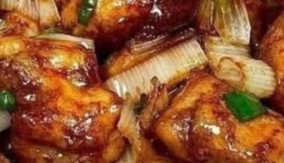 Delicious Chicken and Green Onion Stir-Fry